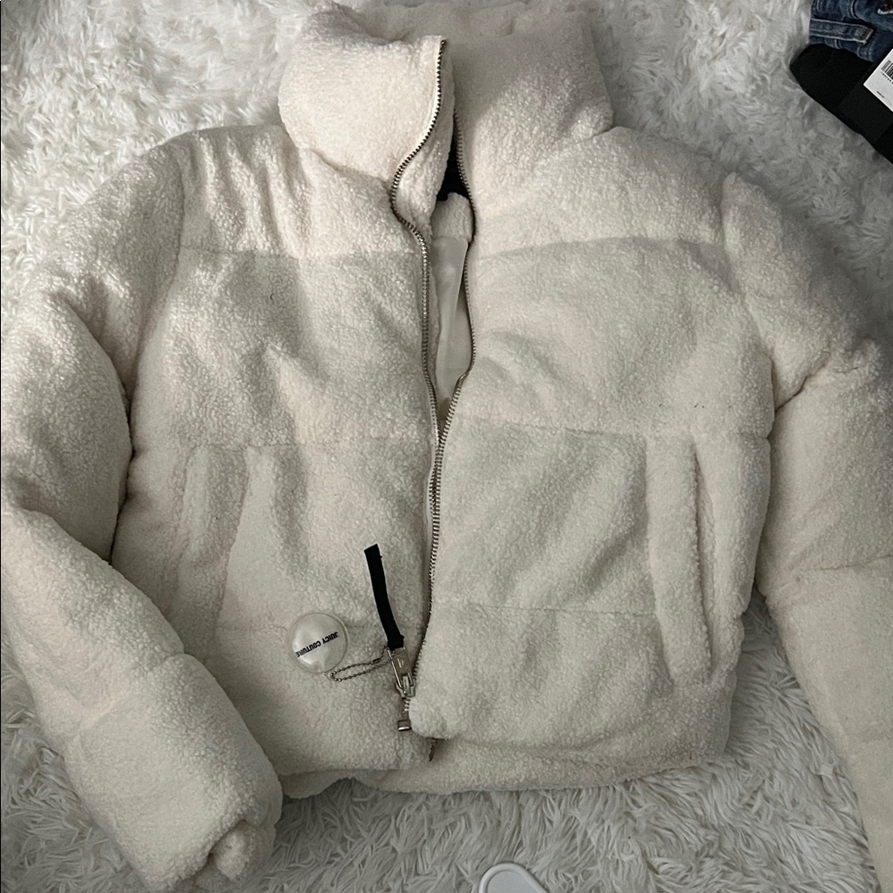 Juicy Couture Cream Teddy Jacket